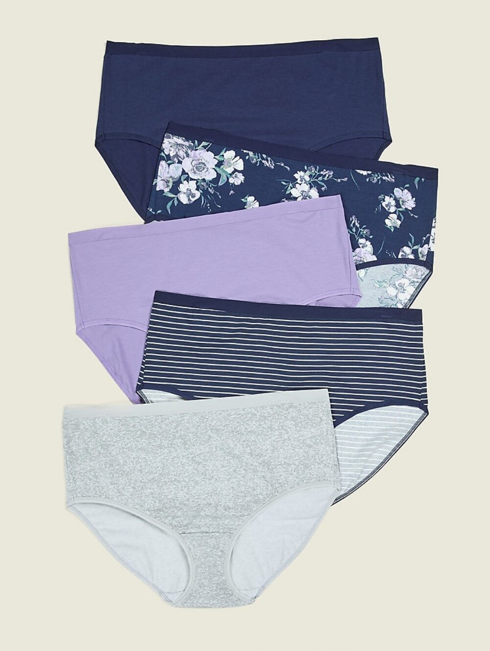 Lane Bryant Cacique Women's Plus Size 22/24 Cotton Panty Bundle Nwt